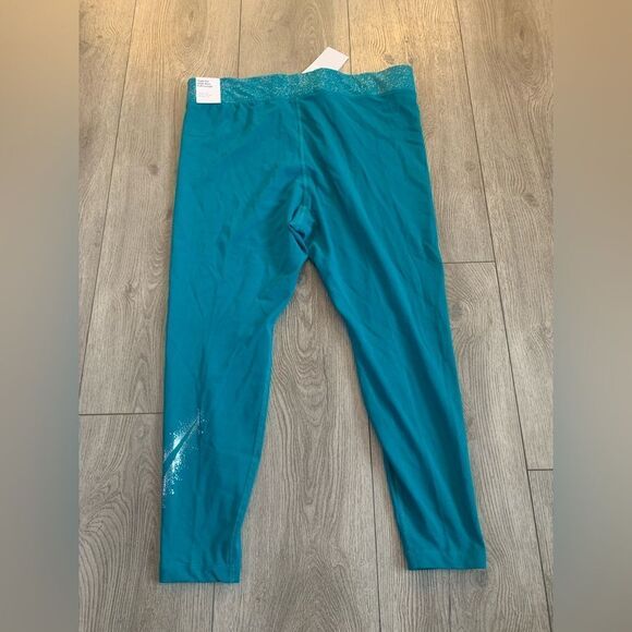 Nike tight fit high rise full length leggings very comfortable - Picture 2 of 4